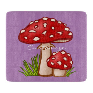 Planche À Découper Champignons Amanita Rouge Thunder_Cove