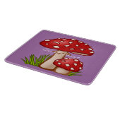 Planche À Découper Champignons Amanita Rouge Thunder_Cove (Coin)