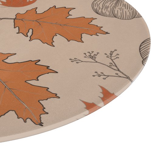 Planche À Découper Champignons d'automne (Coin)