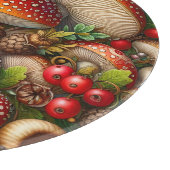 Planche à découper Champignons d'Automne (Coin)