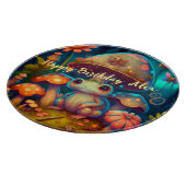 Planche À Découper Champignons de grenouille mignon magiques (Coin)