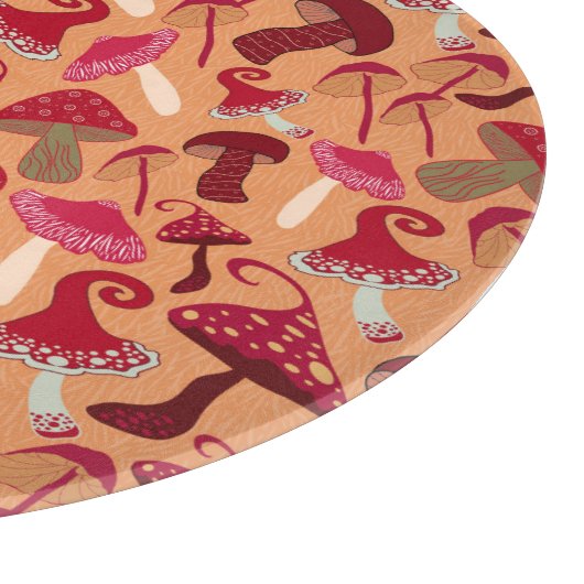 Planche À Découper Champignons mignons (Coin)