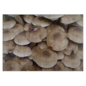 Planche À Découper Champignons poussant dans une grappe d'art photo o (Devant)