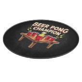 Planche À Découper Champion de la bière Pong Ping Pong Boire (Coin)