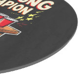Planche À Découper Champion de la bière Pong Ping Pong Boire (Coin)