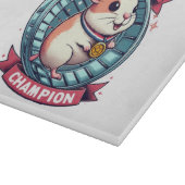 Planche À Découper Champion de roue de hamster (Coin)