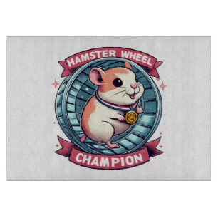 Planche À Découper Champion de roue Hamster