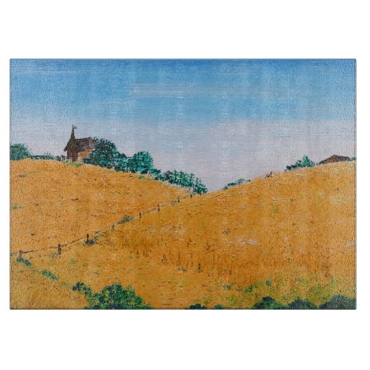Planche À Découper Champs d'été (Devant)