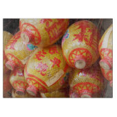 Planche À Découper Chanceux Lanternes en papier chinois (Devant)