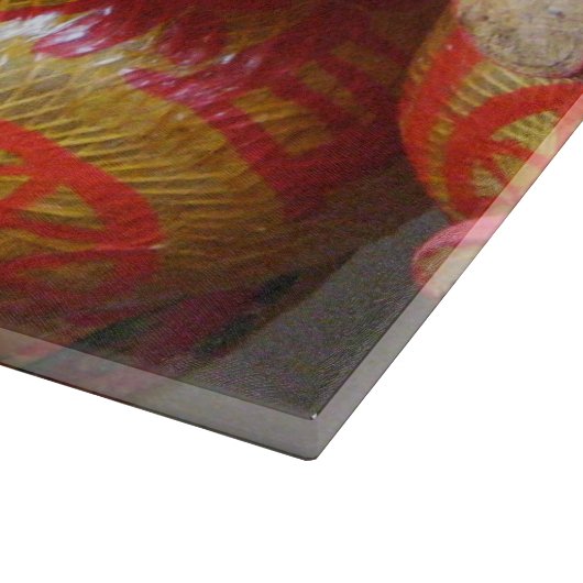 Planche À Découper Chanceux Lanternes en papier chinois (Coin)