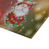 Planche À Découper Chandail de Noël Gnome Feux Tangle (Coin)