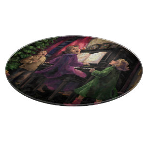 Planche À Découper Chant de Noël le long