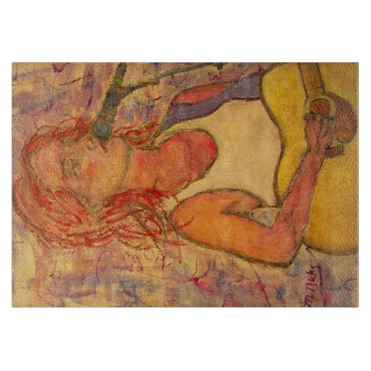 Planche À Découper chanteuse (Devant)