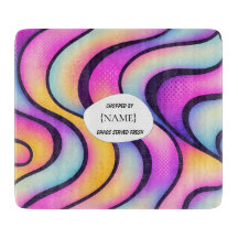 Chaos‑Servi‑Frais – Personnalisé Abstrait