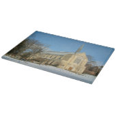 Planche À Découper Chapelle Harbison en hiver au Grove City College (Coin)