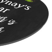 Planche À Découper "Chaque heure est une bonne heure" drôle Bar à vin (Coin)