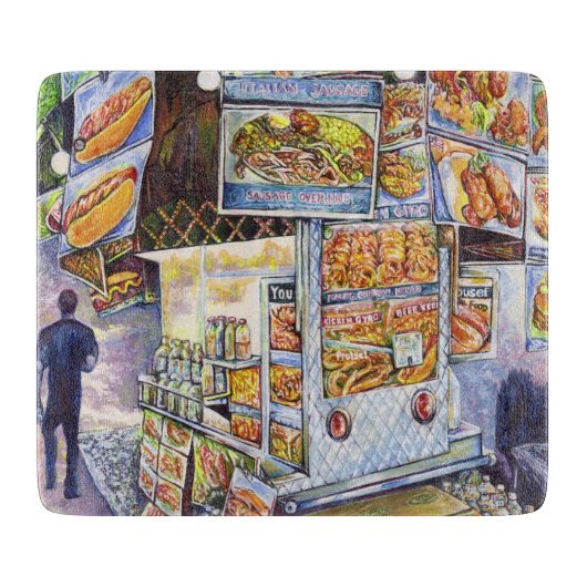 Planche À Découper Charge de travail artistique extraordinaire (Devant)