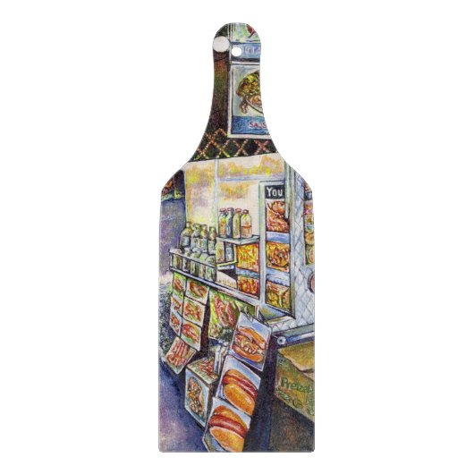 Planche À Découper Charge de travail artistique extraordinaire (Devant)