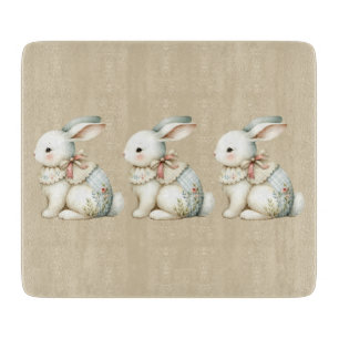 Planche À Découper Charme de Lapin Cottagecore