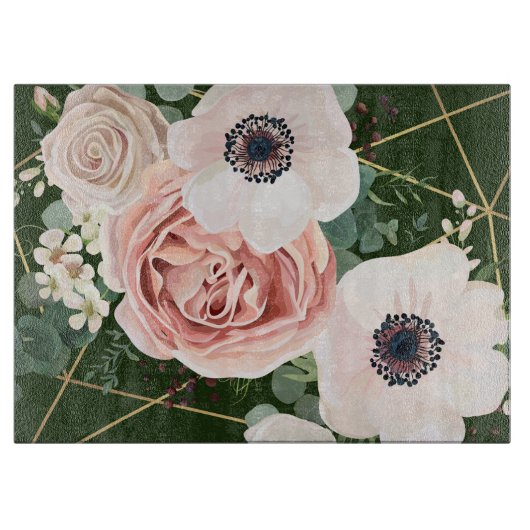 Planche À Découper Chasseur de jardin géométrique découpe de verre pe (Devant)