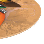 Planche À Découper Chat à sorcière mignonne et amis Citrouilles d'Hal (Coin)