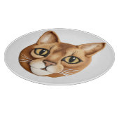 Planche À Découper Chat Abyssin Inspiré 3D (Coin)