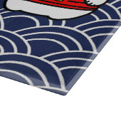 Planche À Découper Chat chanceux japonais ou Maneki-Neko (Coin)