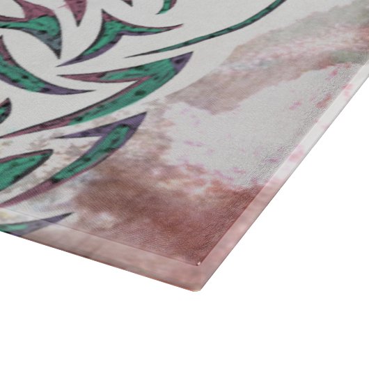 Planche À Découper Chat coloré (Coin)