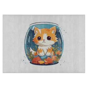 Planche À Découper Chat Coupable