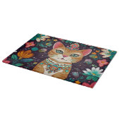 Planche À Découper Chat couronné bijou (Coin)