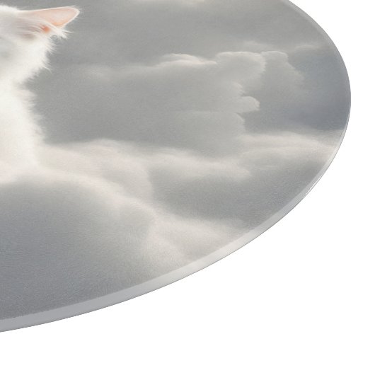 Planche À Découper Chat dans les nuages (Coin)