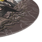 Planche À Découper Chat de sorcière Halloween Déplaisant Portrait mig (Coin)