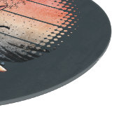 Planche À Découper Chat d'équitation Sunset (Coin)