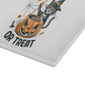 Planche À Découper Chat d'Halloween abstrait (Coin)