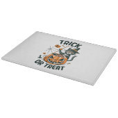 Planche À Découper Chat d'Halloween abstrait (Coin)