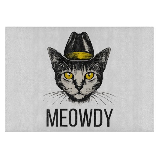 Planche À Découper Chat Drôle de Miaou (Devant)