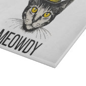 Planche À Découper Chat Drôle de Miaou (Coin)