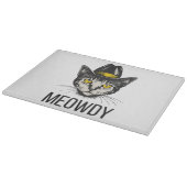 Planche À Découper Chat Drôle de Miaou (Coin)