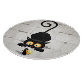 Planche À Découper Chat et souris avec des personnages de dessin amus (Coin)