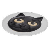 Planche À Découper Chat noir 3D inspiré (Coin)