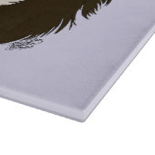 Planche À Découper Chat Ragdoll Fluffy Ordinateur Portable Lavande Dr (Coin)