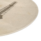 Planche À Découper Chat & Tour Eiffel (Coin)