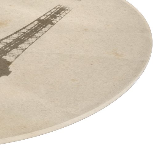 Planche À Découper Chat & Tour Eiffel (Coin)