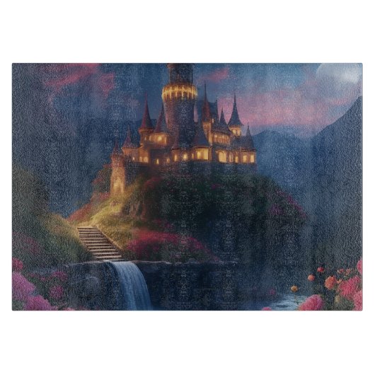 Planche À Découper Château de Montagne Midnight Four (Devant)