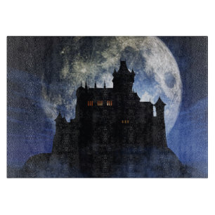 Planche À Découper Château d'Imaginaire la nuit