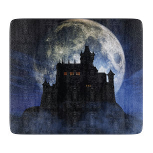 Planche À Découper Château d'Imaginaire la nuit