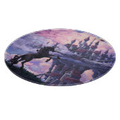 Planche À Découper Château Licorne (Coin)