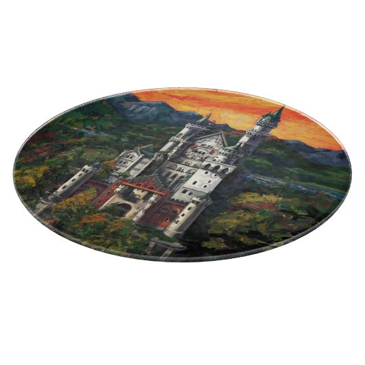 Planche À Découper Château Schloss Neuschwanstein (Coin)