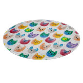 Planche À Découper Chats aquarelles et amis (Coin)