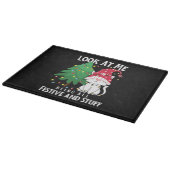 Planche À Découper  Chats de Noël drôles (Coin)